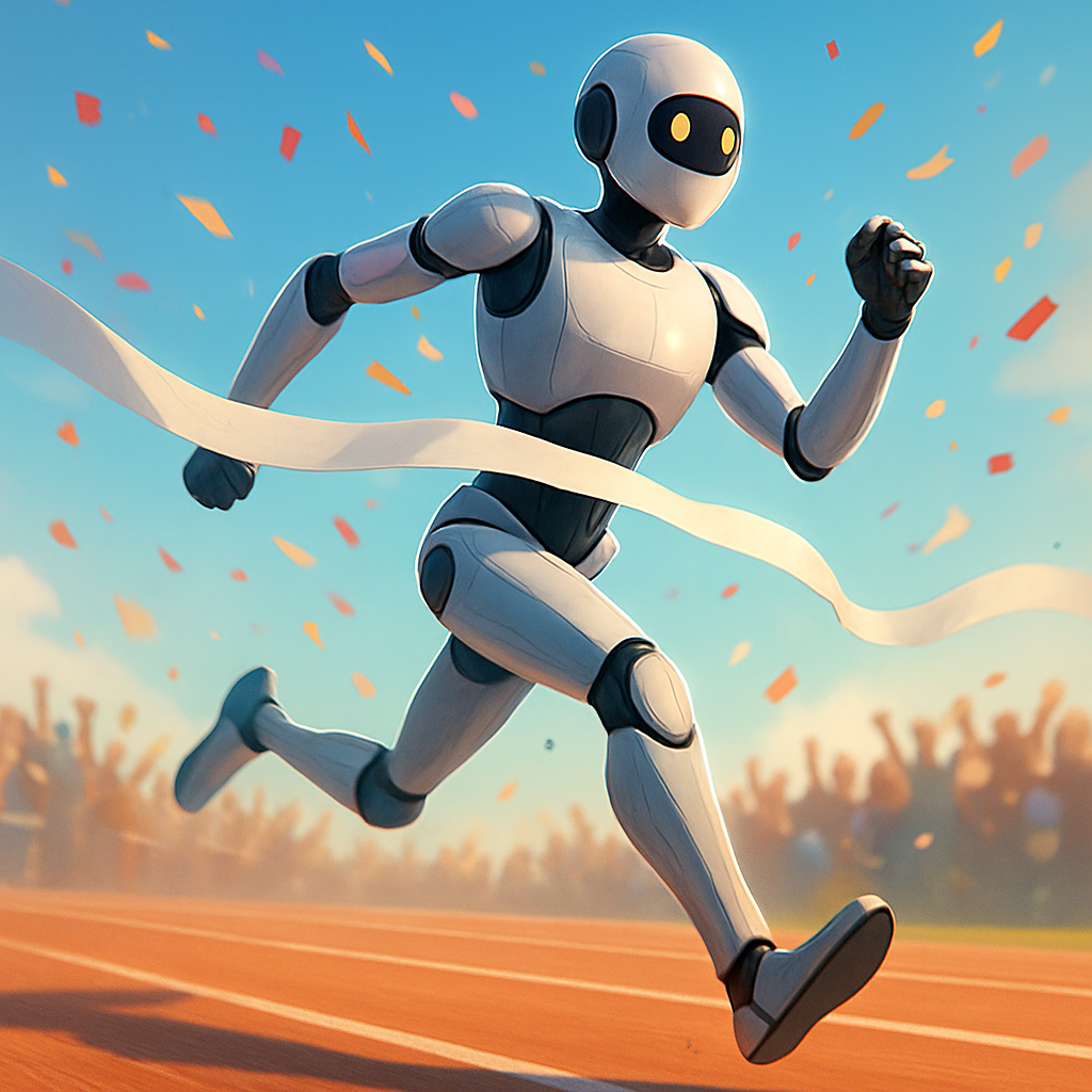 Humanoid Robots Beat Human World Record in Beijing Half-Marathon