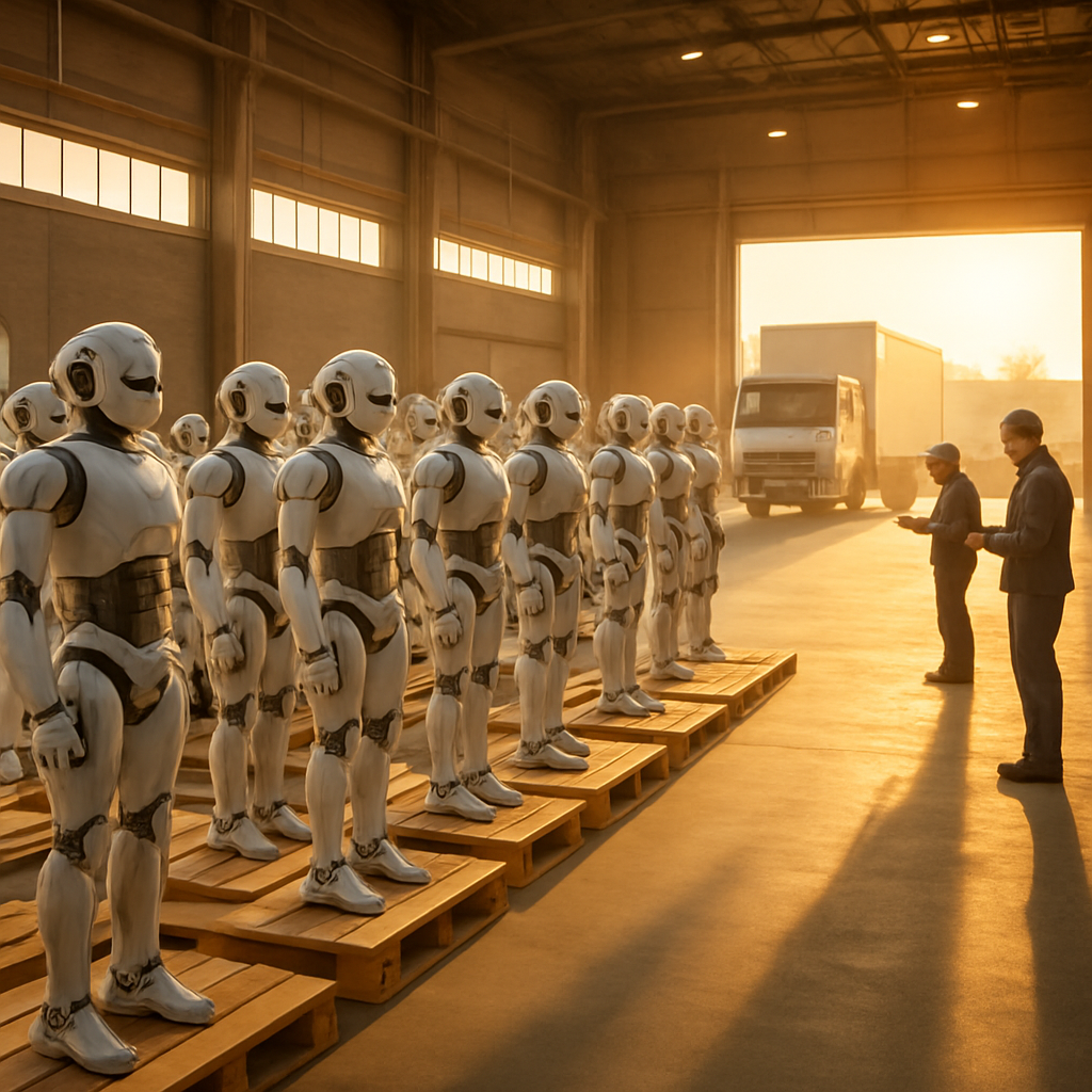China Leads in Humanoid Robot Shipments, Despite Lower Valuations