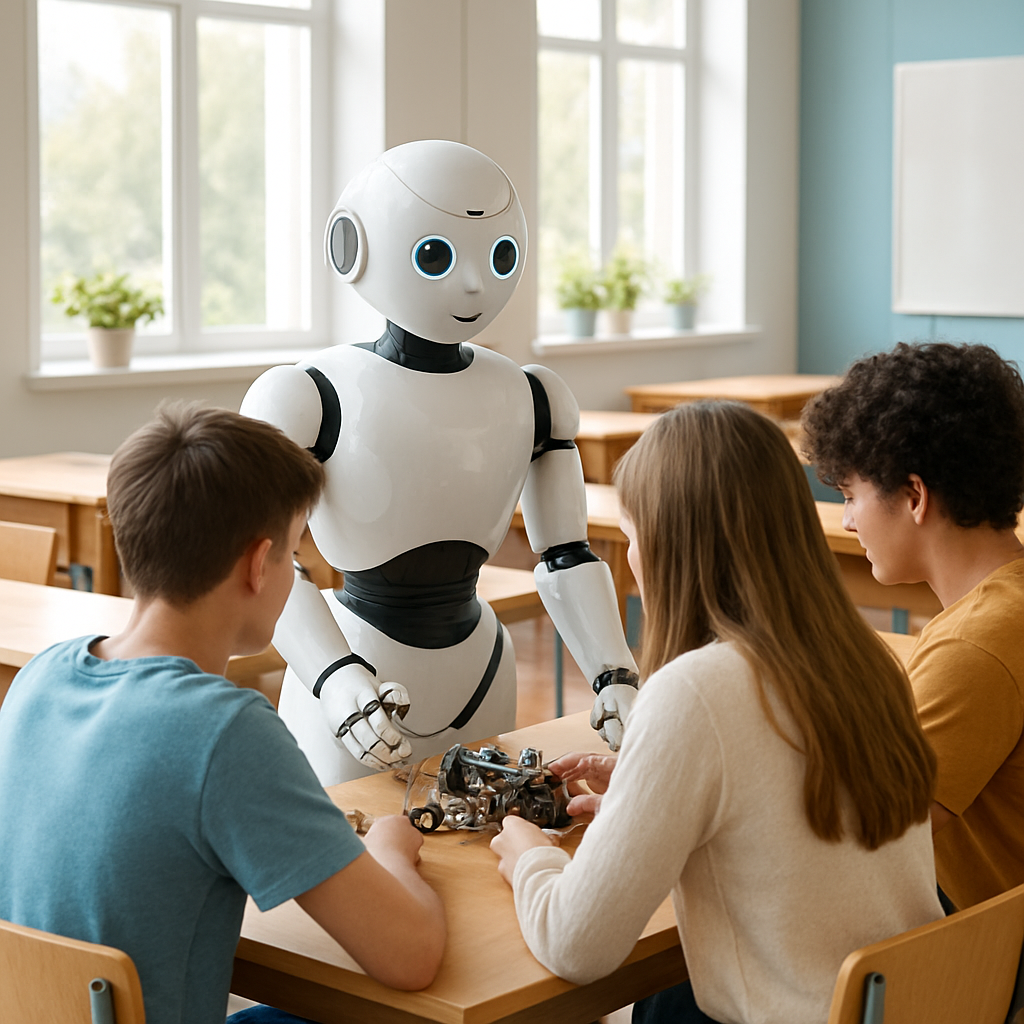 A Rural New York School Will Put a Humanoid Robot in a US Classroom This Fall
